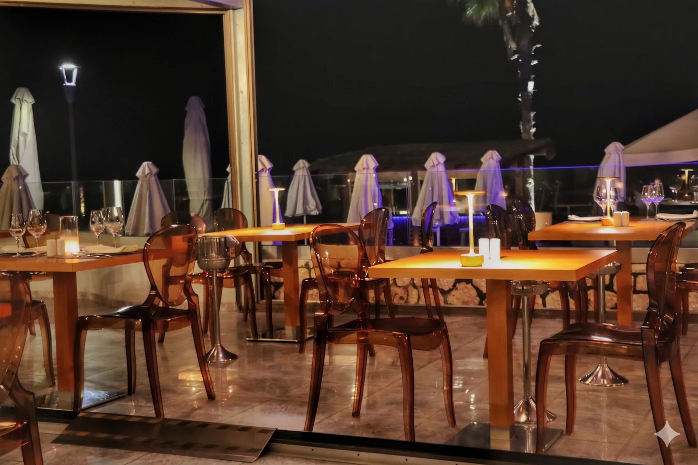 Outdoor Restaurant Terrace — Alas Resort & Spa, Elea 23052, Greece